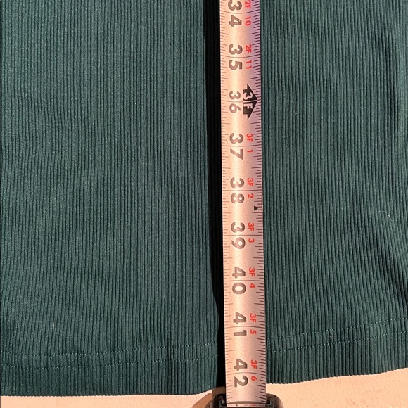 All American Comfort rib, maxi, long sleeve dress green size L petite - Picture 11 of 11